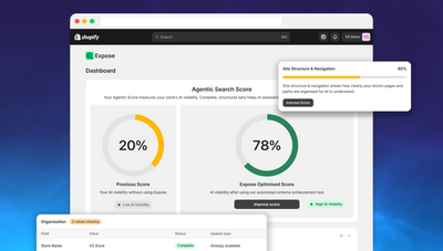 Introducing Expose: clearer Shopify data for search and AI