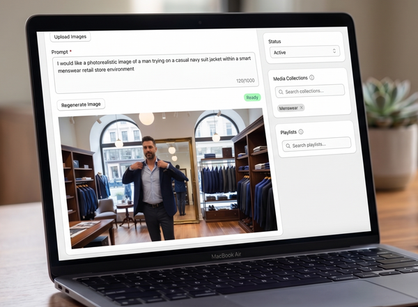 Generating in-store creative from Shopify data