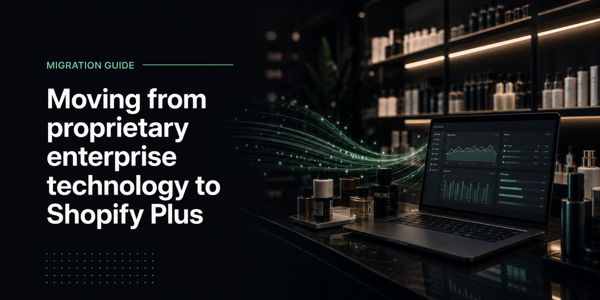 Large beauty retailer migrating wishlist data from proprietary technology to Shopify Plus