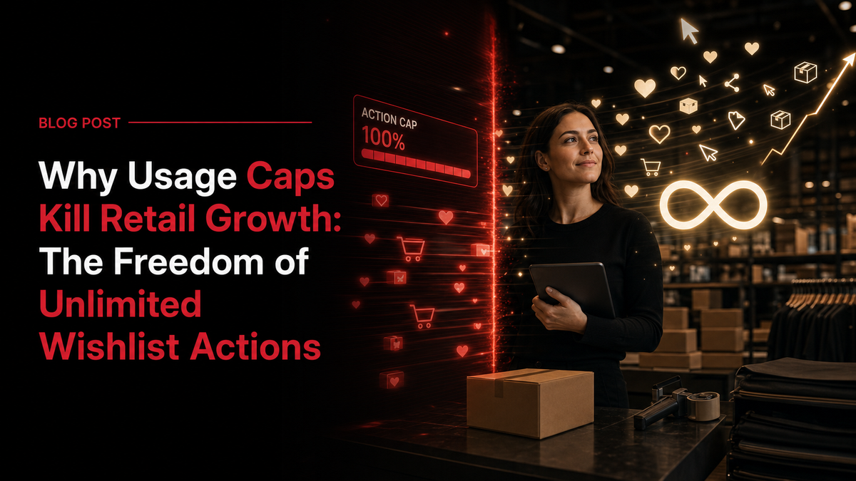 Why Usage Caps Kill Retail Growth: The Freedom of Unlimited Wishlist Actions