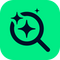 Expose app icon showing a magnifying glass around three stars.